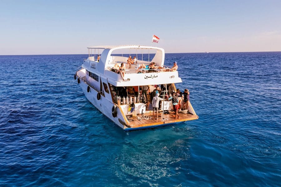 Uno Yacht Dalle Acque Di Hurghada