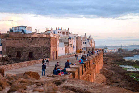 Grande Foto Sulla Costa In Essaouira