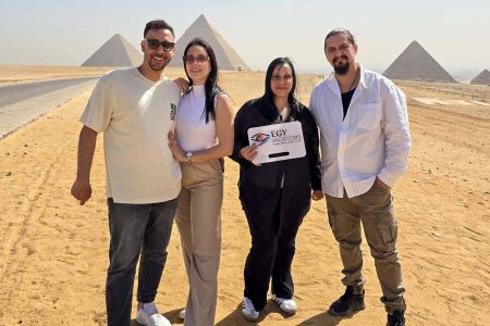 Wonderful group photos from one of our wonderful visits to the pyramids